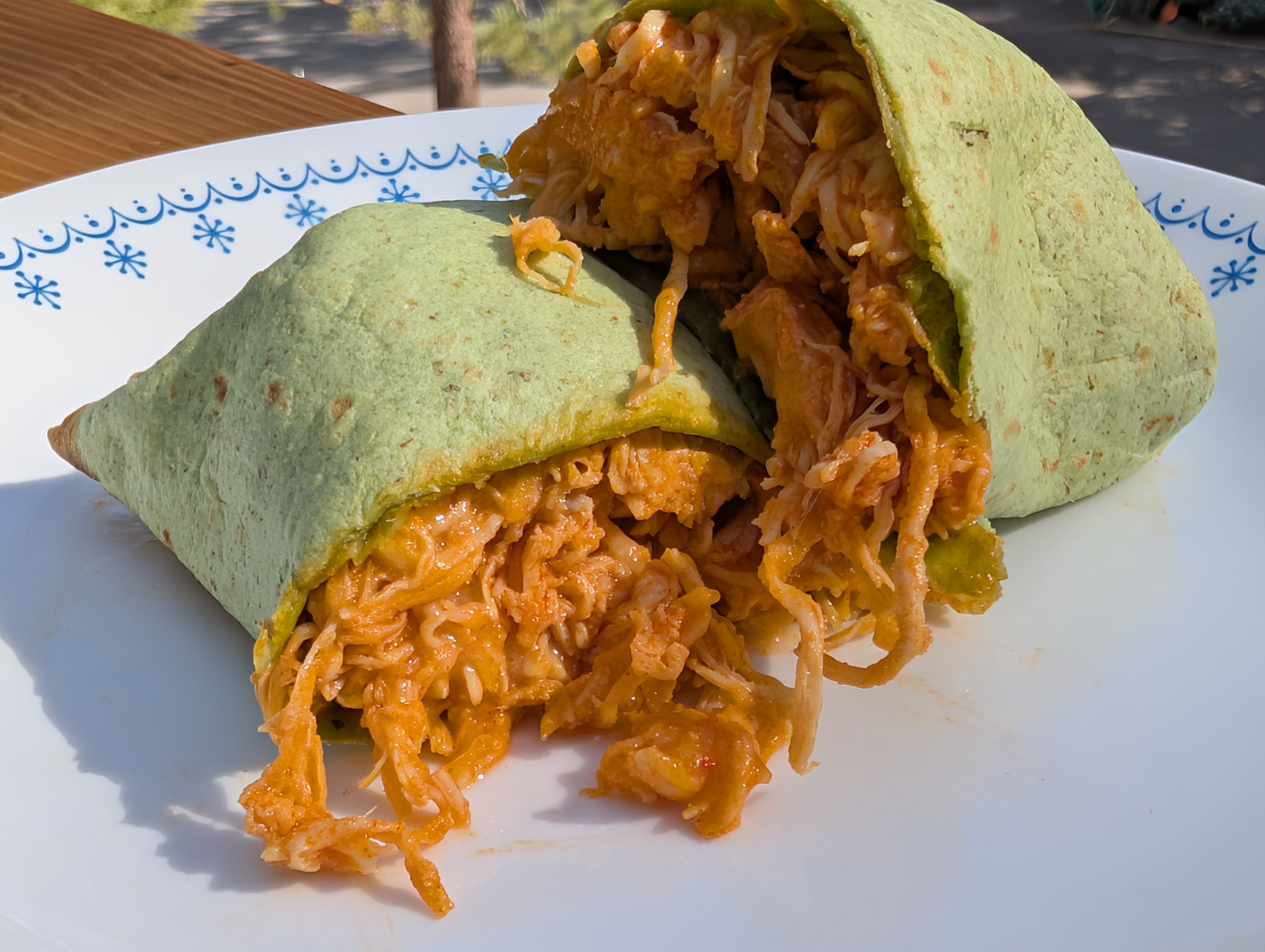 Buffalo Chicken Burrito